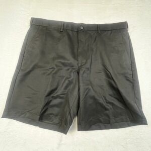 2UNDR Mens Ultimate Golf Shorts 40 Caviar Black Performance Moisture Wicking NWT
